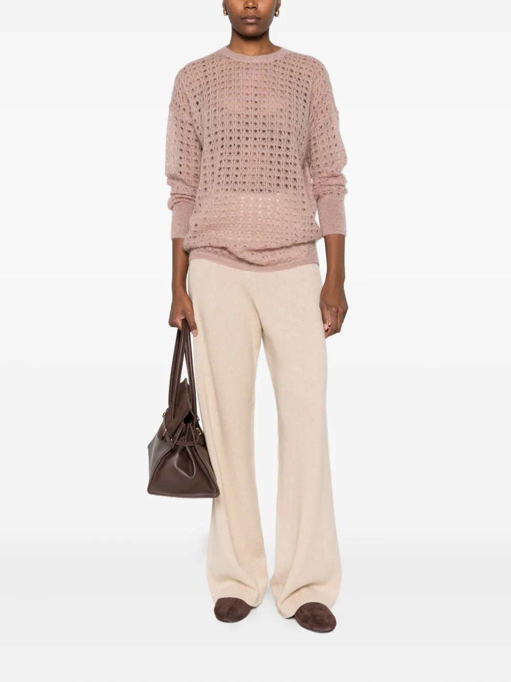 Свитер крупной вязки Fabiana Filippi, нейтральный
Свитер крупной вязки Fabiana Filippi, нейтральный