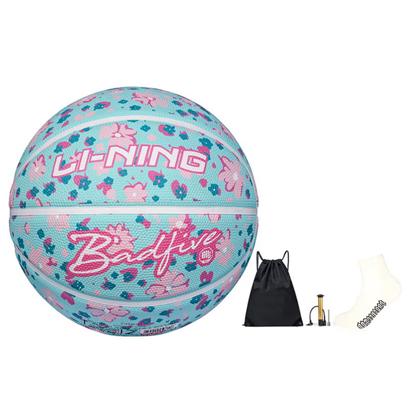 LINING Badfive резиновый баскетбольный мяч blue green pink white размер 7 тренировочный unisex
LINING Badfive резиновый баскетбольный мяч blue green pink white размер 7 тренировочный unisex
