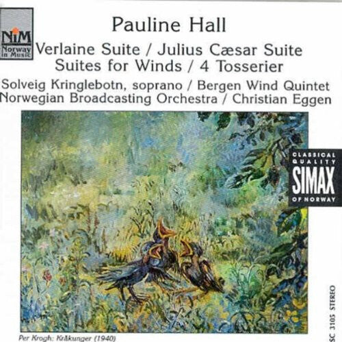 CD диск Hall / Bergen Wind Quintet / Eggen / Nwbo: Verlaine Suite / Julius Caesar Suite
CD диск Hall / Bergen Wind Quintet / Eggen / Nwbo: Verlaine Suite / Julius Caesar Suite