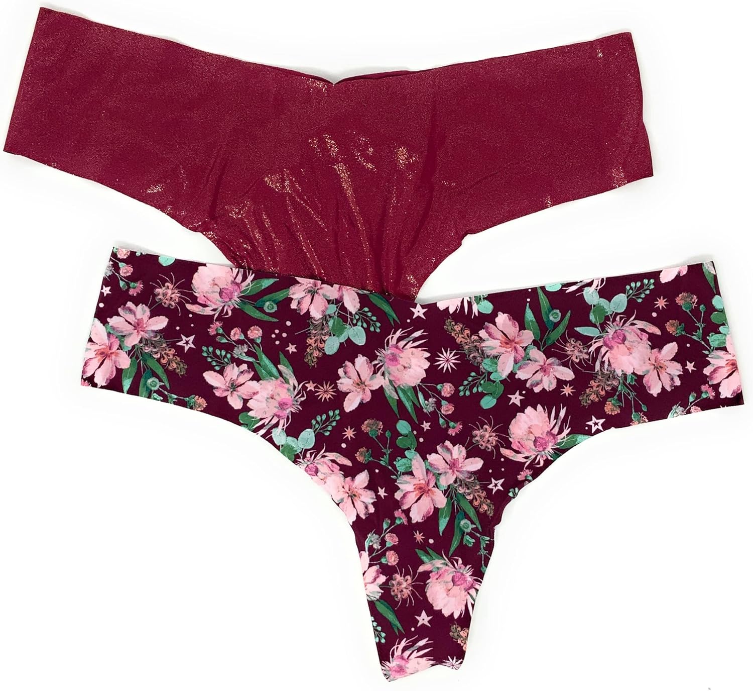 Трусики-стринги Victoria's Secret No-Show, набор из 2 штук, Cardinal Shine/Burgundy Blossoms
Трусики-стринги Victoria's Secret No-Show, набор из 2 штук, Cardinal Shine/Burgundy Blossoms