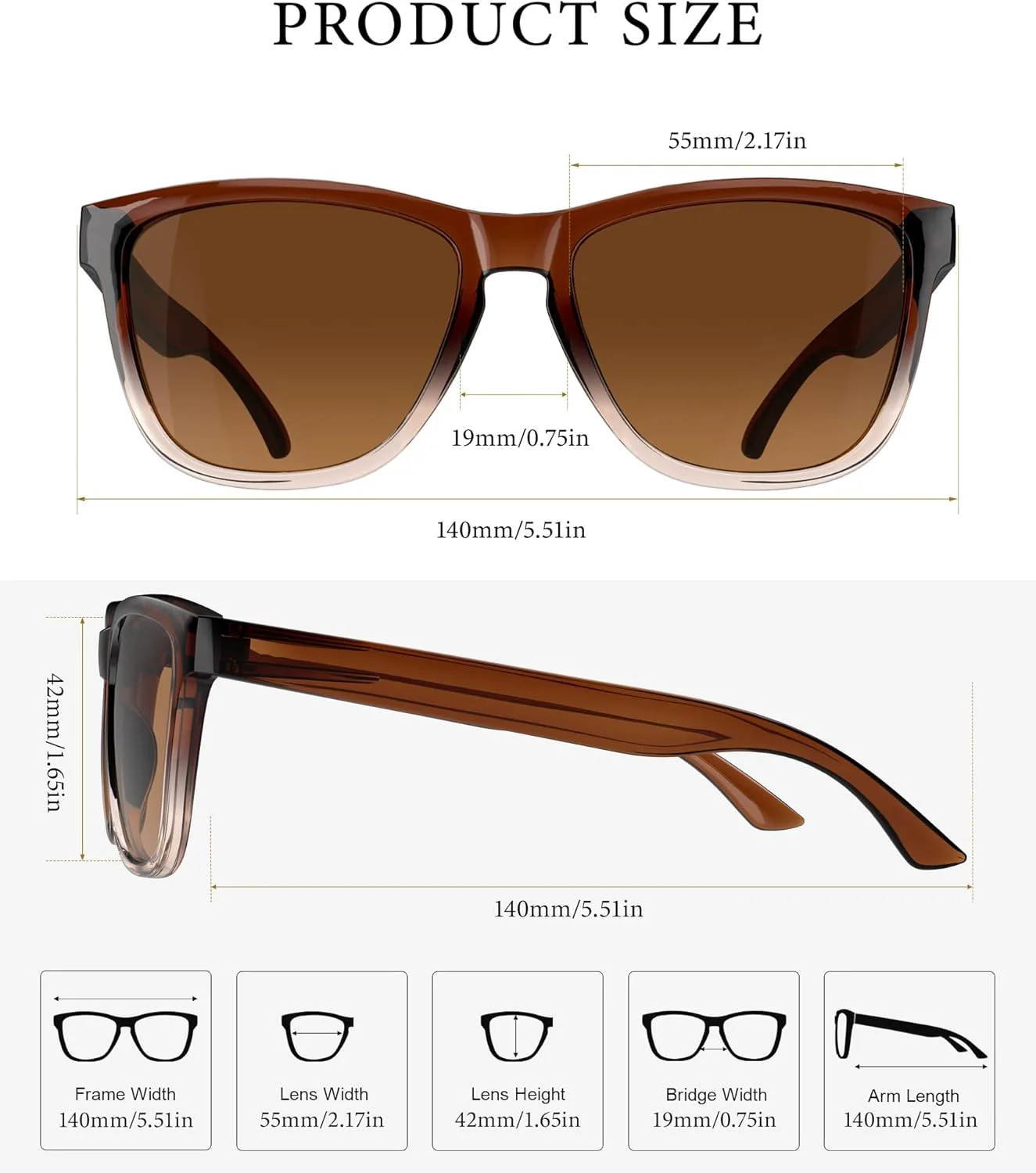 Солнцезащитные очки KALIYADI для женщин, поляризованные: ретро-стиль, модные солнцезащитные очки с защитой UV400 для путешествий и вождения, A05-gold Pink
Солнцезащитные очки KALIYADI для женщин, поляризованные: ретро-стиль, модные солнцезащитные очки с защитой UV400 для путешествий и вождения, A05-gold Pink