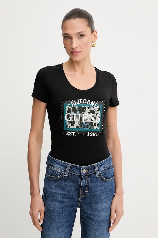 Футболка ANIMALIER Guess, черный
Футболка ANIMALIER Guess, черный
