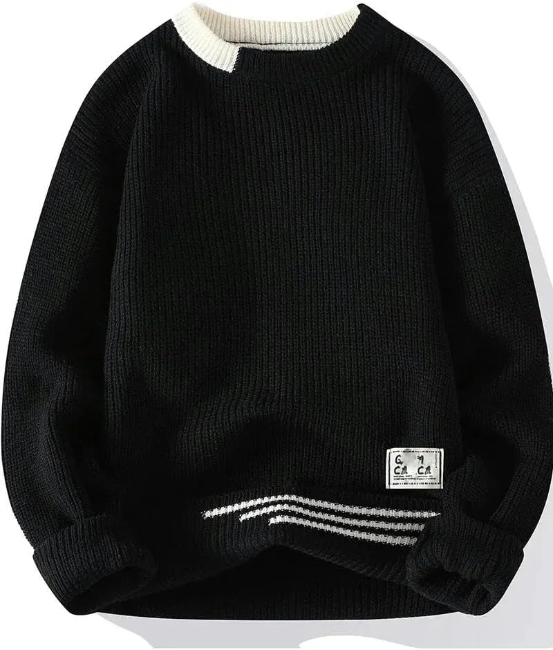 Мужской свитер Korean Knitwear Casual с круглым вырезом GaoLeAve
Мужской свитер Korean Knitwear Casual с круглым вырезом GaoLeAve