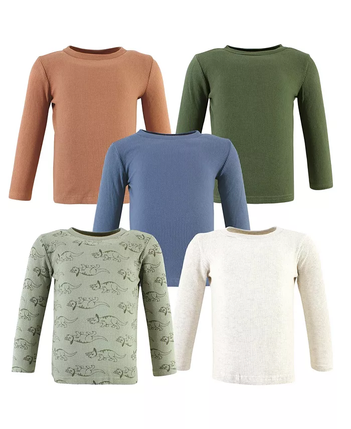 Футболки с длинными рукавами Hudson Thermal для мальчиков, 5 пар, Bear Tree, 12-18 месяцев Hudson Baby, зеленый
Футболки с длинными рукавами Hudson Thermal для мальчиков, 5 пар, Bear Tree, 12-18 месяцев Hudson Baby, зеленый