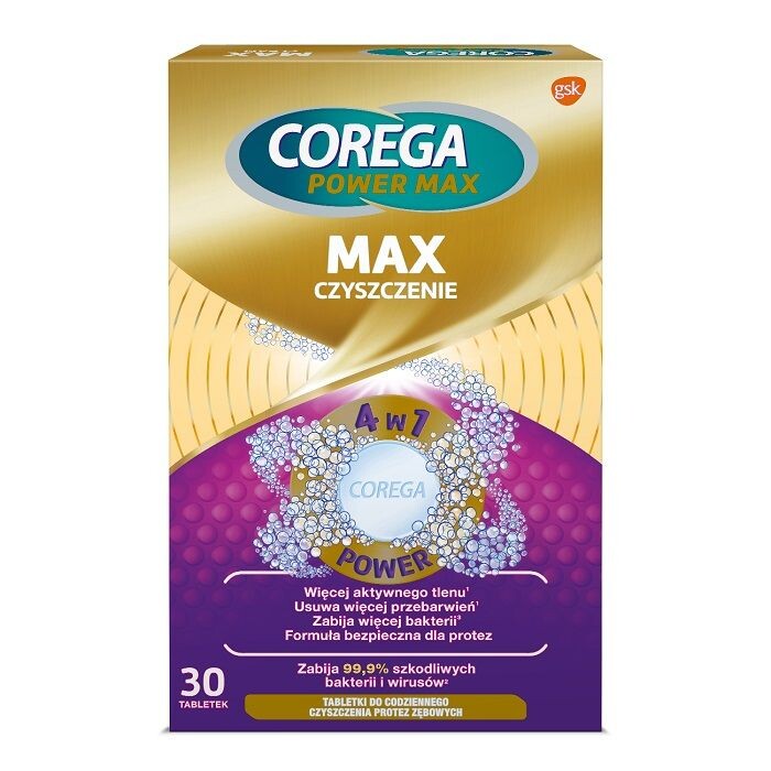 Таблетки для чистки зубных протезов Corega Max Czyszczenie Tabletki Rozpuszczalne, 30 шт
Таблетки для чистки зубных протезов Corega Max Czyszczenie Tabletki Rozpuszczalne, 30 шт