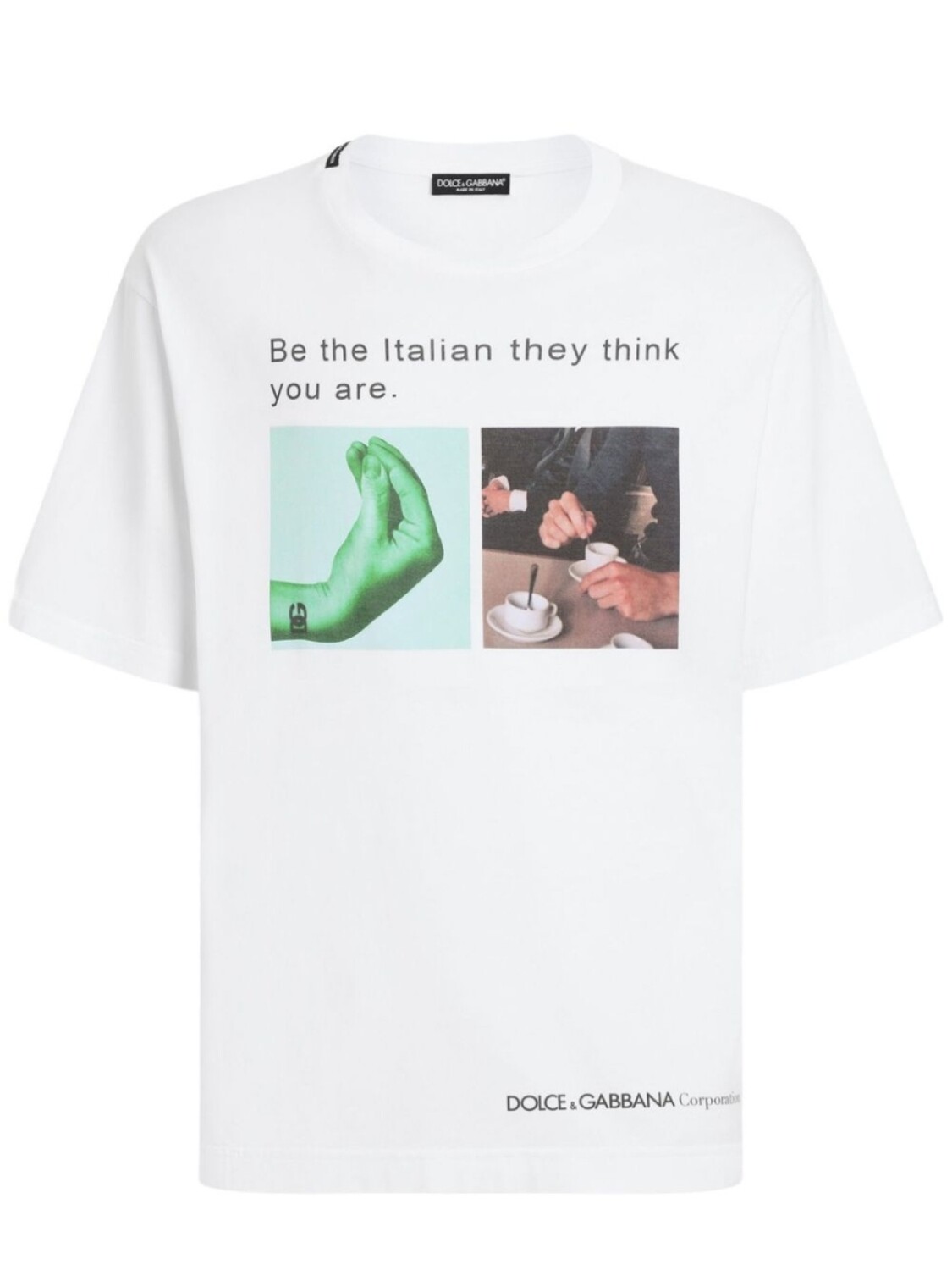 Футболка с графичным принтом Dolce & Gabbana, белый
Футболка с графичным принтом Dolce & Gabbana, белый