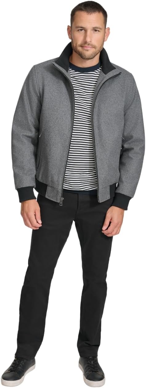 Мужская повседневная куртка-бомбер Calvin Klein Essential, Charcoal
Мужская повседневная куртка-бомбер Calvin Klein Essential, Charcoal