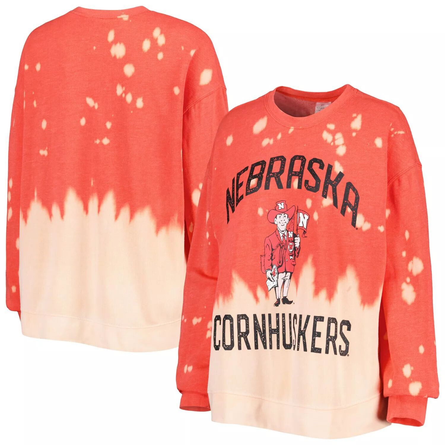 Женский свитшот Gameday Couture Scarlet Nebraska Huskers Twice As Nice с выцветшим пуловером Dip-Dye 
Женский свитшот Gameday Couture Scarlet Nebraska Huskers Twice As Nice с выцветшим пуловером Dip-Dye