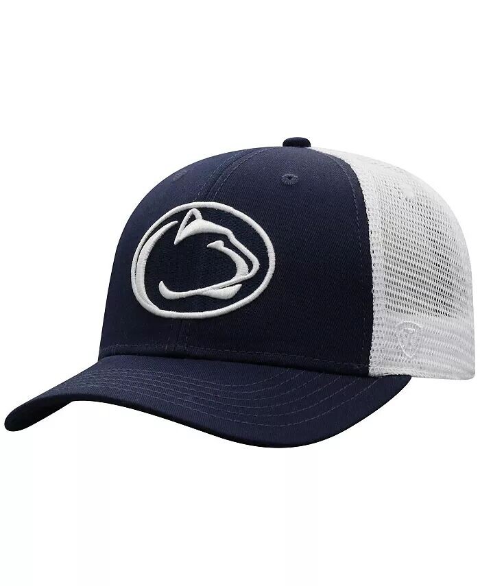 Мужская темно-синяя, белая бейсболка Penn State Nittany Lions Trucker Snapback Top of the World
Мужская темно-синяя, белая бейсболка Penn State Nittany Lions Trucker Snapback Top of the World