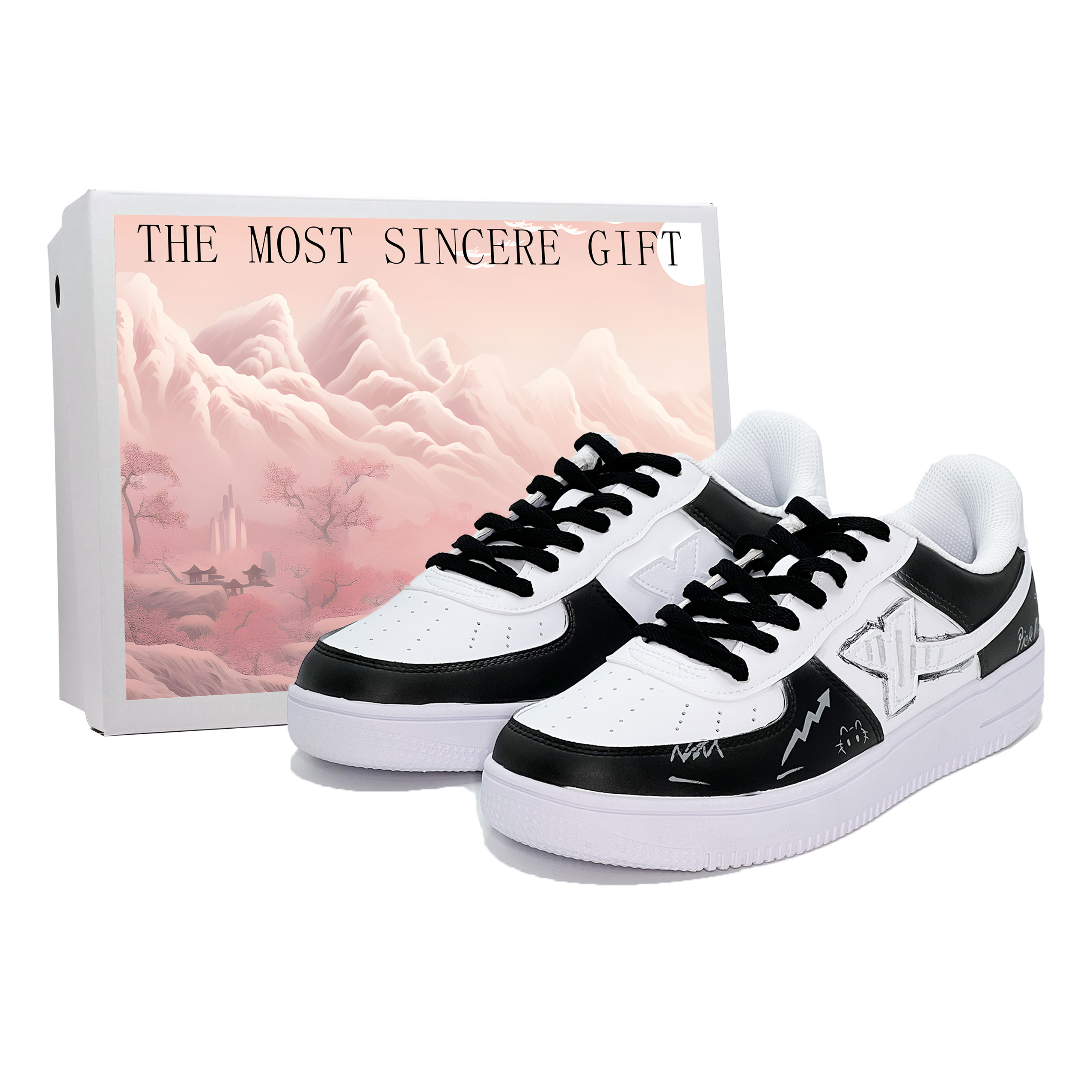 XTEP Кроссовки Air Force One с низким верхом, амортизирующие, износостойкие, для скейтбординга, мужские, черно-белые
XTEP Кроссовки Air Force One с низким верхом, амортизирующие, износостойкие, для скейтбординга, мужские, черно-белые