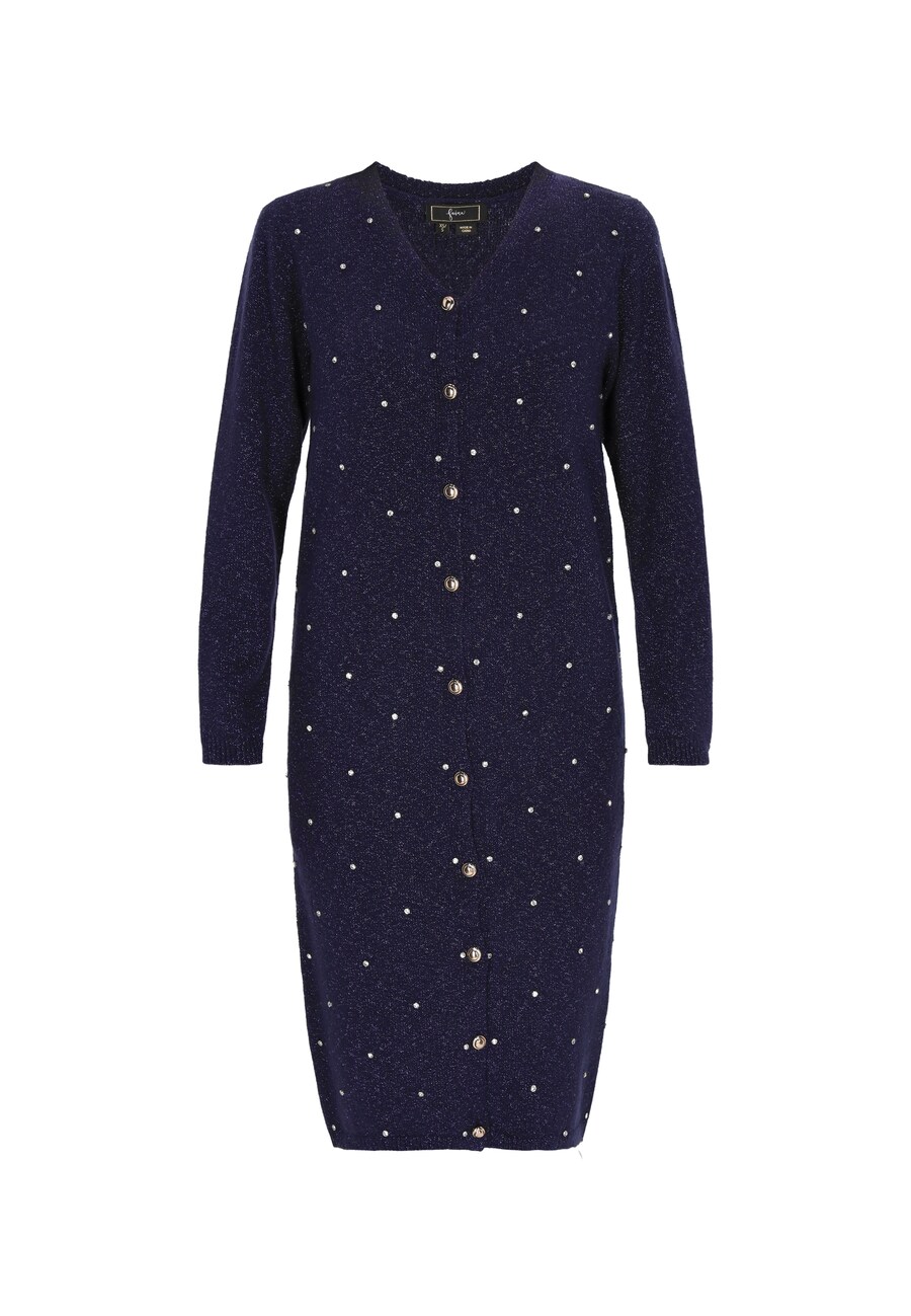 Вязаный кардиган faina, темно-синий
Вязаный кардиган faina, темно-синий