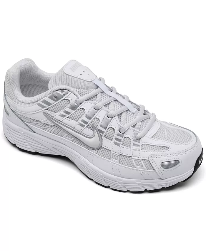 Кроссовки P-6000 повседневные для подростков от Finish Line Nike, серебряный
Кроссовки P-6000 повседневные для подростков от Finish Line Nike, серебряный