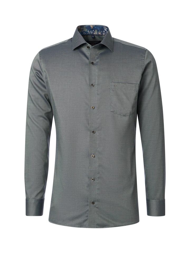 Деловая рубашка темно-зеленого цвета CASAMODA
Деловая рубашка темно-зеленого цвета CASAMODA