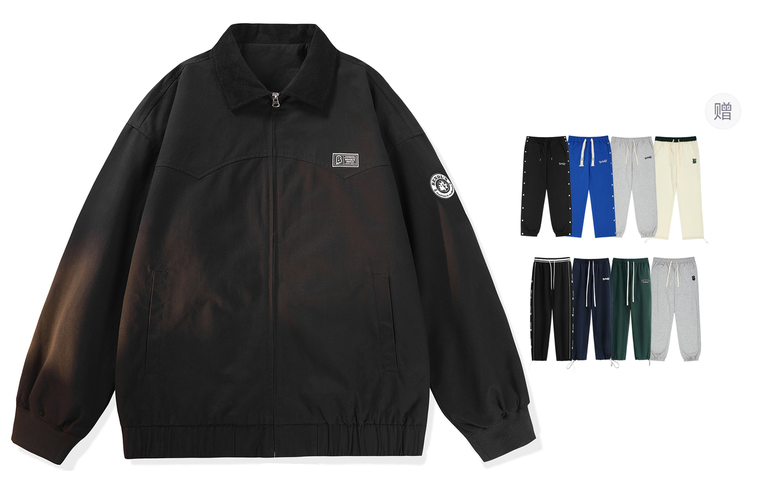 BENDL'S Куртка Unisex, Black (Comes with Brand Casual Pants)
BENDL'S Куртка Unisex, Black (Comes with Brand Casual Pants)