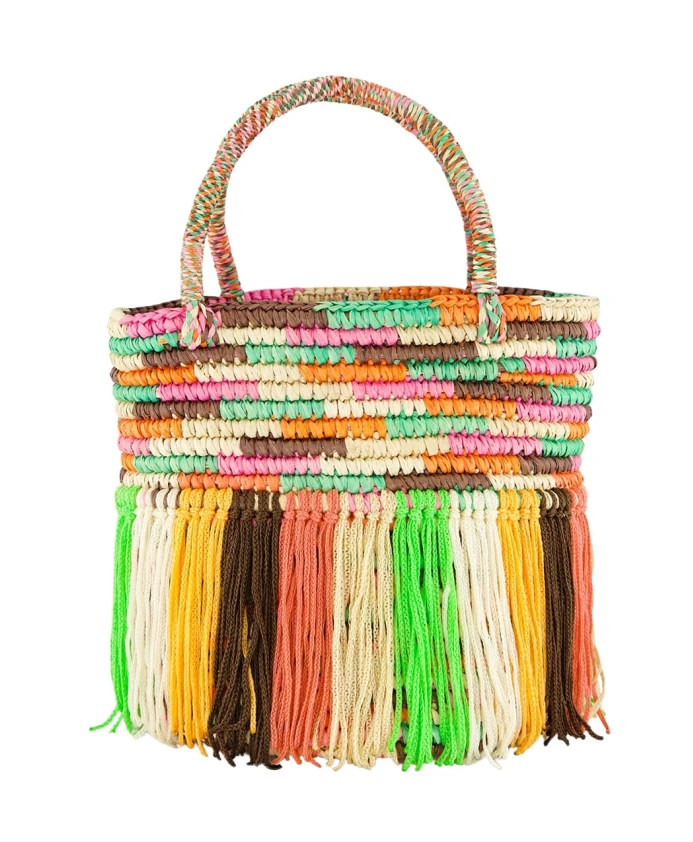 Детская сумка-шоппер пастельных тонов с бахромой Sensi Studio, мультиколор
Детская сумка-шоппер пастельных тонов с бахромой Sensi Studio, мультиколор