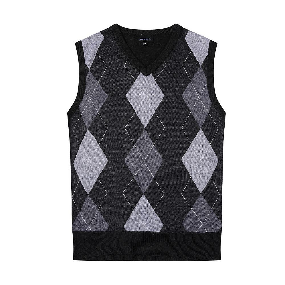 Мужской супермягкий вязаный жилет без рукавов Gioberti с бриллиантами, черный
Мужской супермягкий вязаный жилет без рукавов Gioberti с бриллиантами, черный