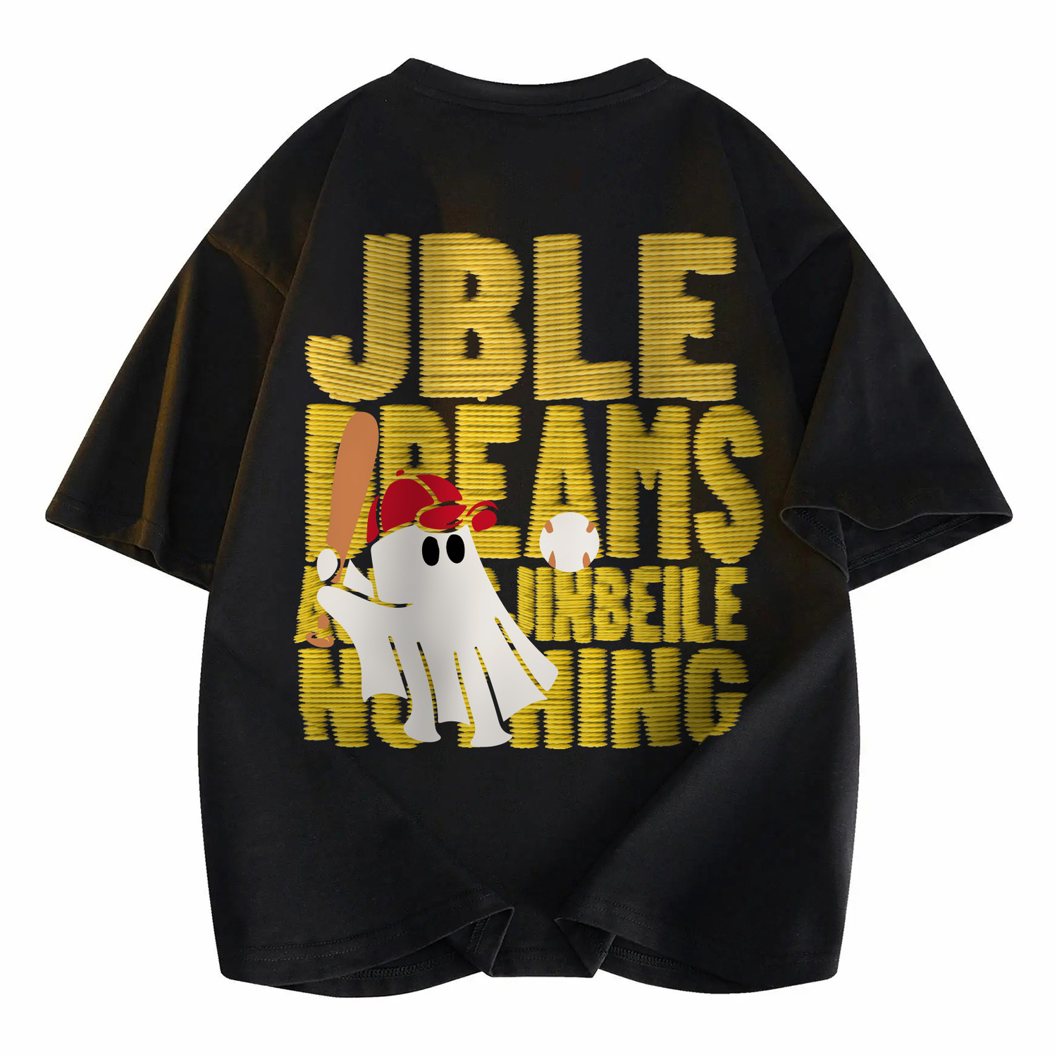 Футболка унисекс JINBEILE, черный/желтый
Футболка унисекс JINBEILE, черный/желтый