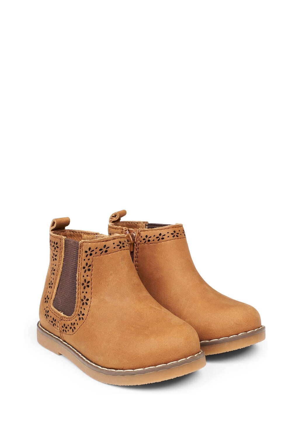 Кожаные ботильоны челси JoJo Maman Bébé, коричневый
Кожаные ботильоны челси JoJo Maman Bébé, коричневый