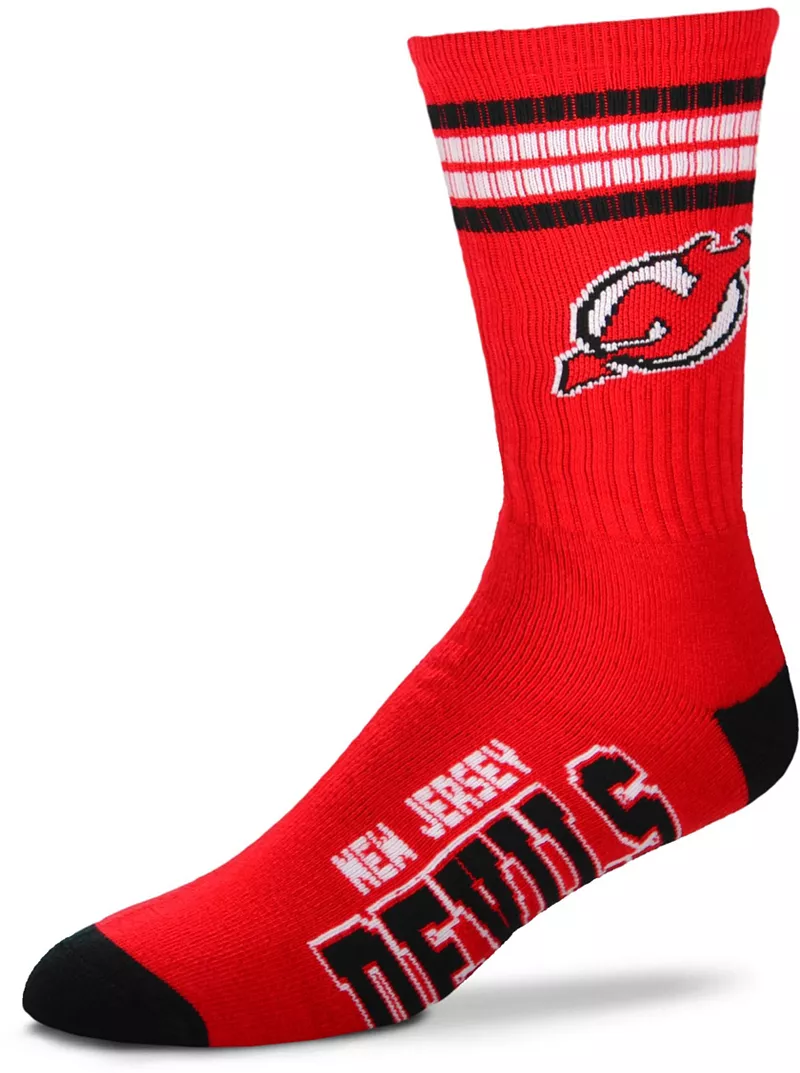 Носки Deuce Crew с 4 полосками для босых ног New Jersey Devils For Bare Feet
Носки Deuce Crew с 4 полосками для босых ног New Jersey Devils For Bare Feet