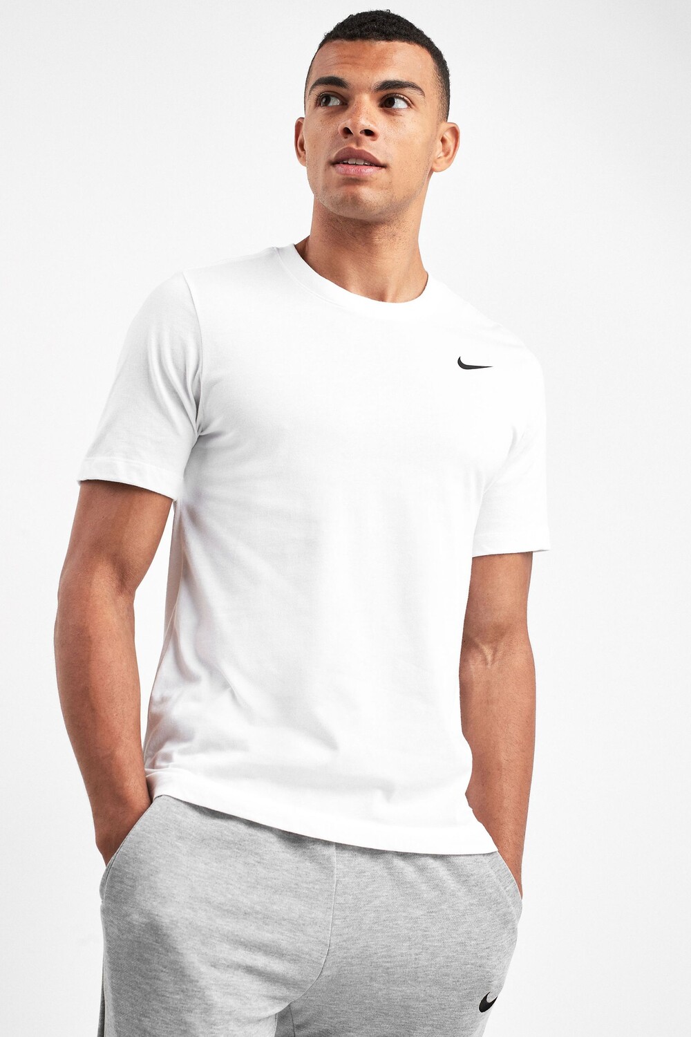 Тренировочная футболка Dri-FIT с короткими рукавами Nike, белый
Тренировочная футболка Dri-FIT с короткими рукавами Nike, белый