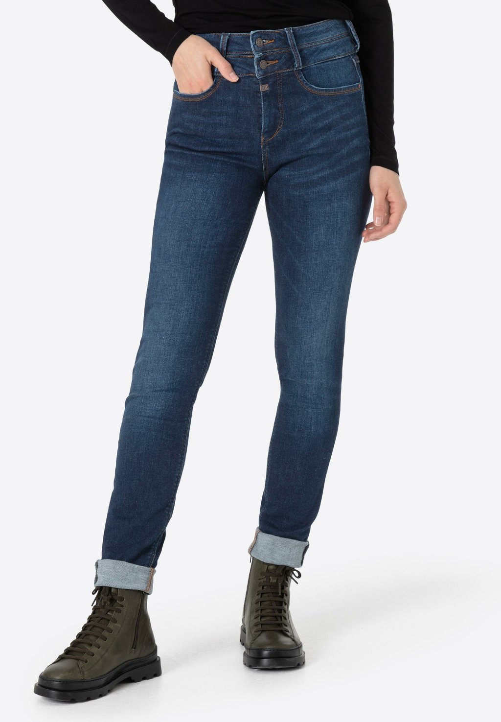 Джинсы облегающего кроя TIMEZONE, синий
Джинсы облегающего кроя TIMEZONE, синий