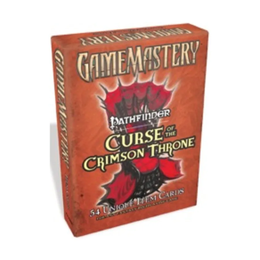 Бокс-сет Curse of the Crimson Throne Item Cards, Pathfinder Roleplaying Game (1st Edition) - Pathfinder Cards - Item Cards
Бокс-сет Curse of the Crimson Throne Item Cards, Pathfinder Roleplaying Game (1st Edition) - Pathfinder Cards - Item Cards