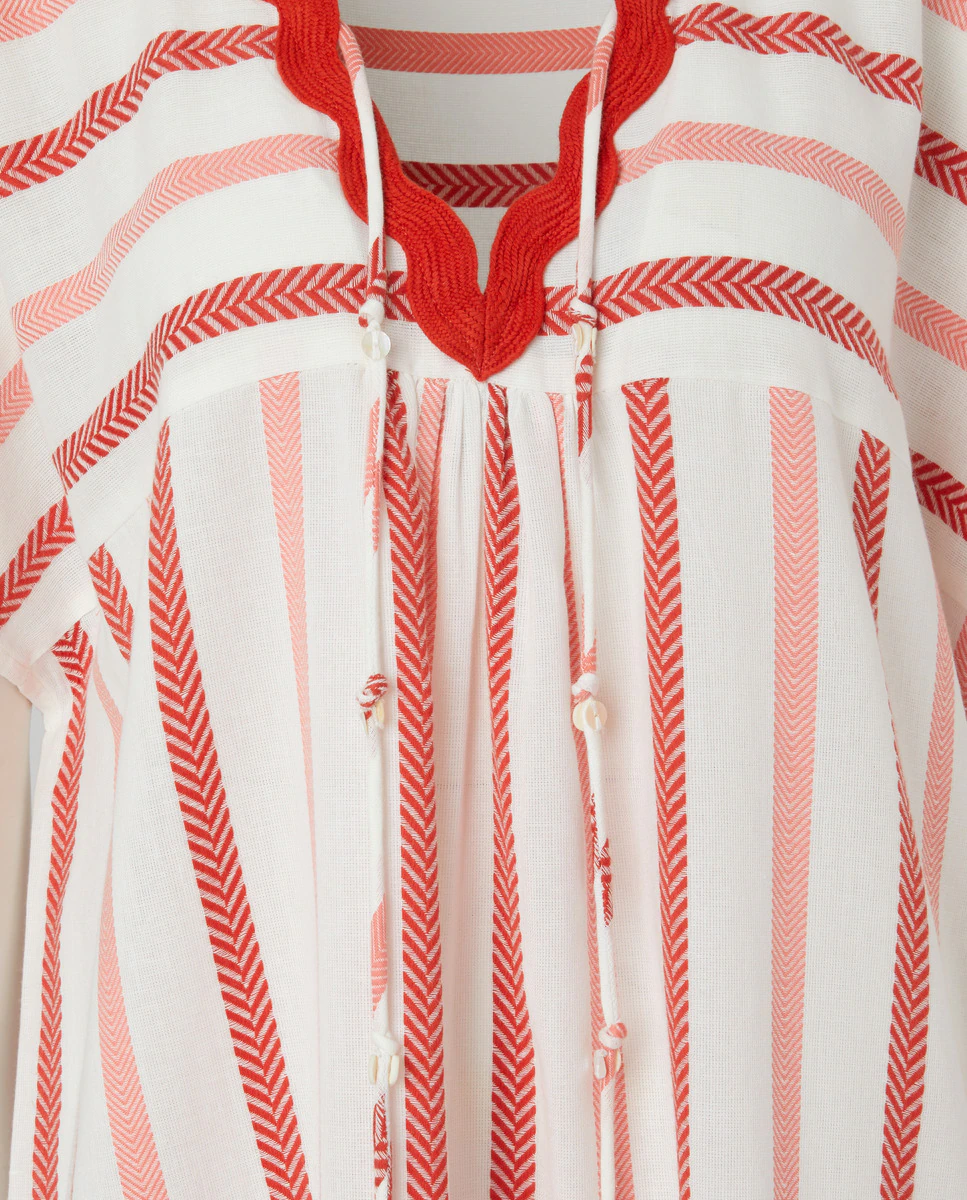 Кафтан с полосатым принтом Tintoretto, цвет Azafrán
Кафтан с полосатым принтом Tintoretto, цвет Azafrán