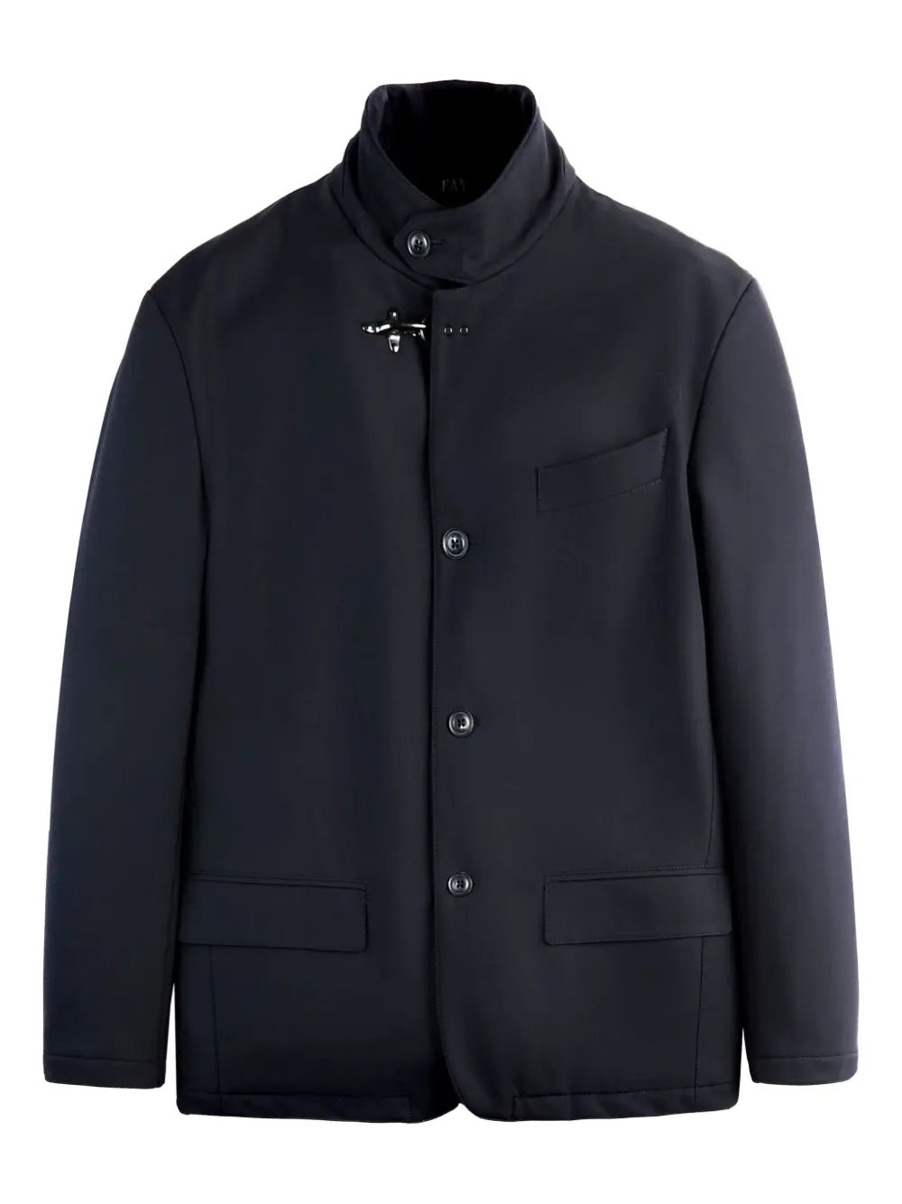 Однобортная рубашка-куртка Fay, синий
Однобортная рубашка-куртка Fay, синий