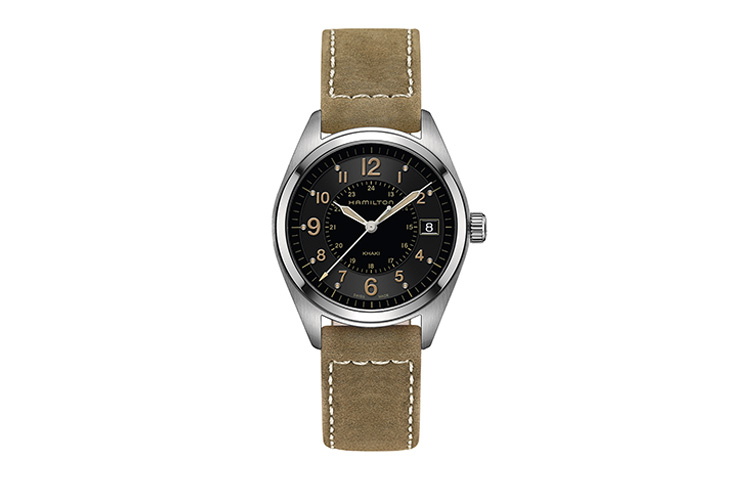 Hamilton Часы Khaki Field Quartz H68551833, Black Dial Gray Strap
Hamilton Часы Khaki Field Quartz H68551833, Black Dial Gray Strap