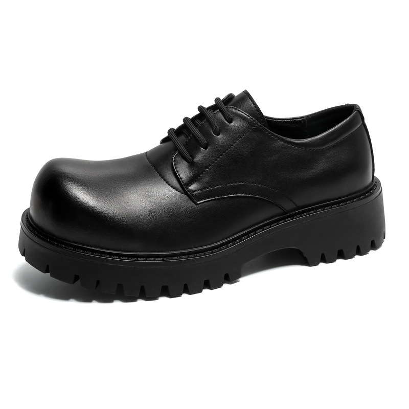 Кожаные туфли Big Head Shoes мужские черные British V ZERO FIVE
Кожаные туфли Big Head Shoes мужские черные British V ZERO FIVE