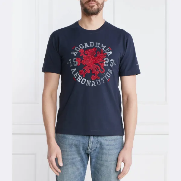 Футболка стандартного кроя Aeronautica Militare, синий
Футболка стандартного кроя Aeronautica Militare, синий