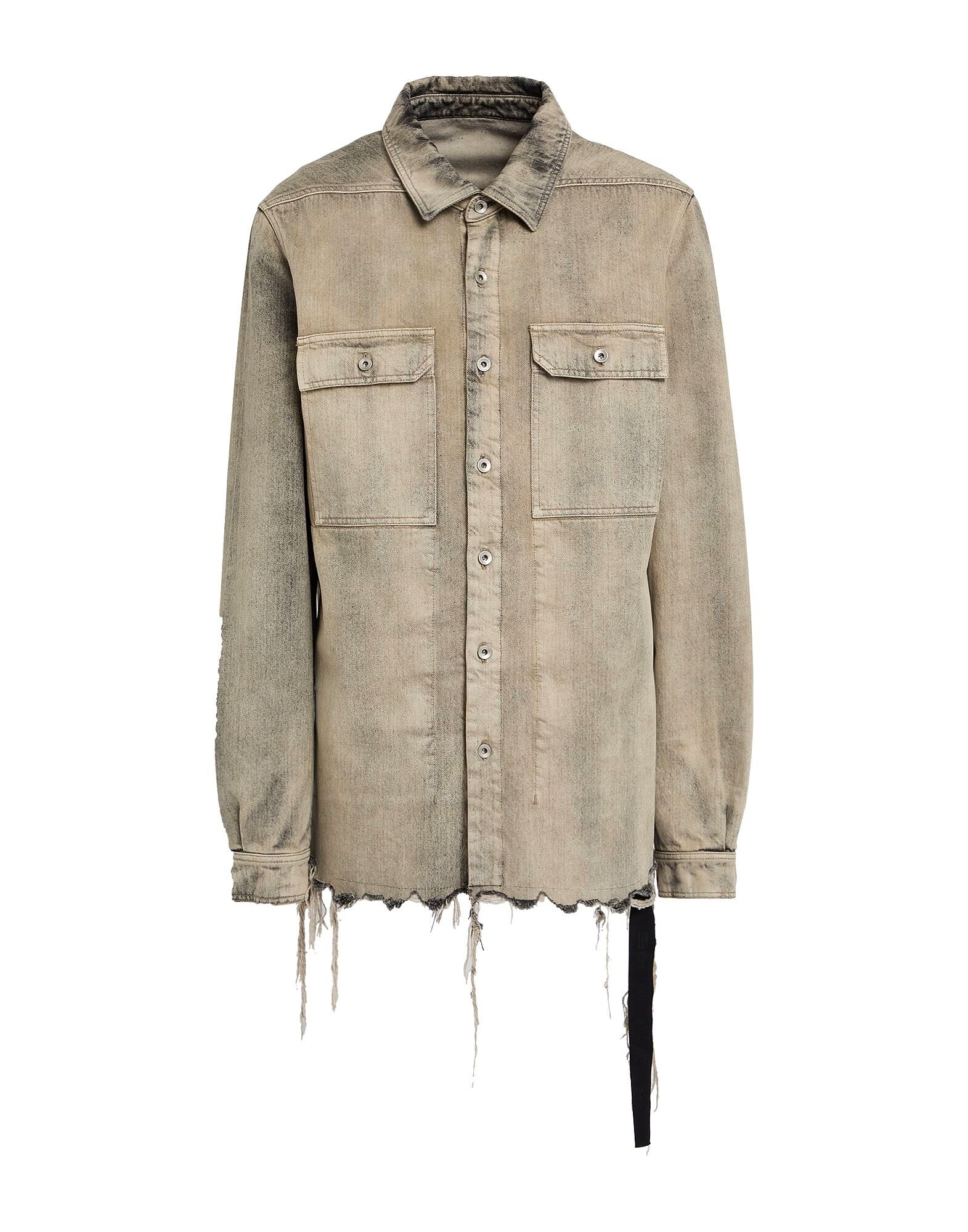 Джинсовая рубашка Rick Owens, серый
Джинсовая рубашка Rick Owens, серый