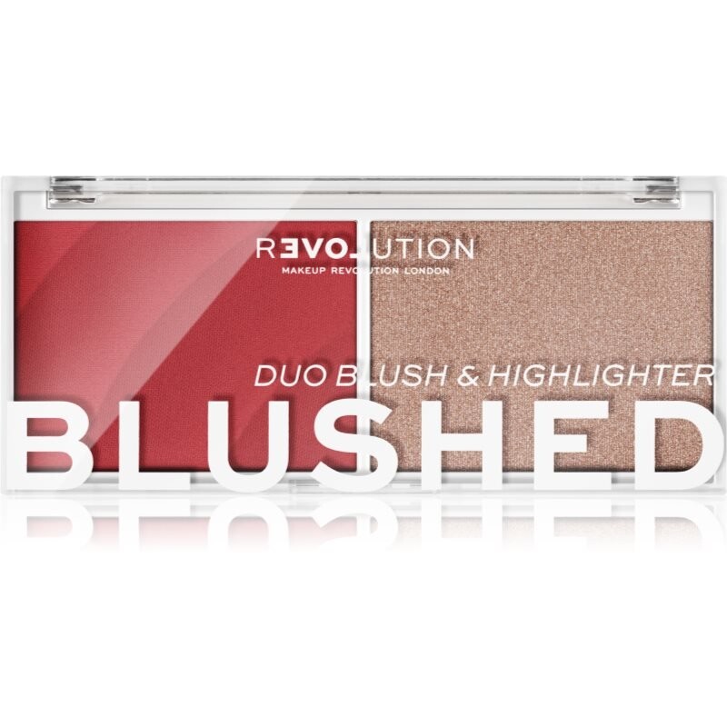Revolution Relove Color Play, Румяна с хайлайтером оттенка Cute, 5,8 г
Revolution Relove Color Play, Румяна с хайлайтером оттенка Cute, 5,8 г