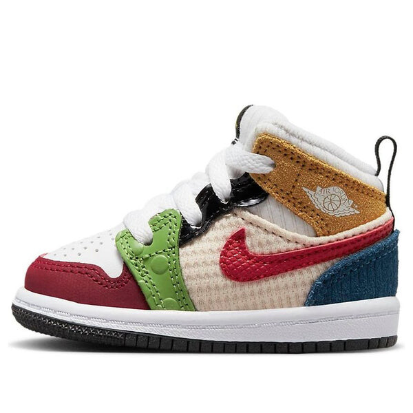 Кроссовки 1 средний размер Air Jordan, белый
Кроссовки 1 средний размер Air Jordan, белый