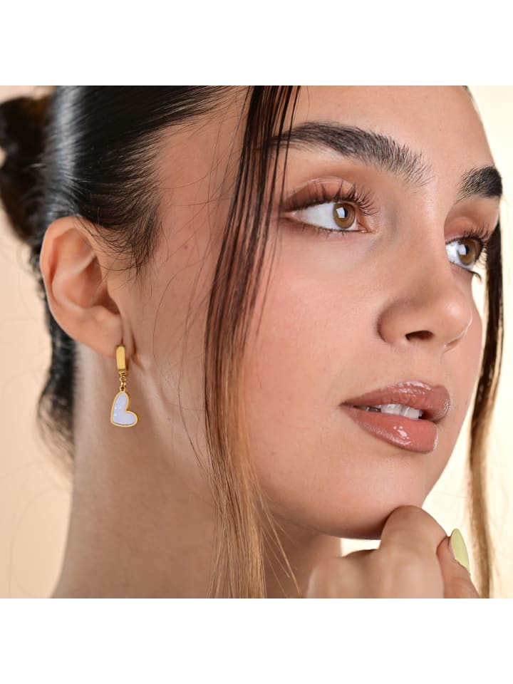 Adeliás Женский кулон - Сердце. Кулон в форме сердца из нержавеющей стали с перламутровой вставкой в золотом исполнении
Adeliás Женский кулон - Сердце. Кулон в форме сердца из нержавеющей стали с перламутровой вставкой в золотом исполнении