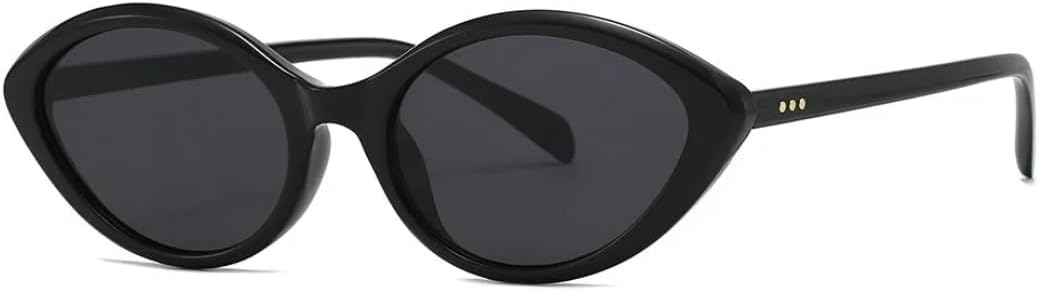 Винтажные солнцезащитные очки в овальной оправе для женщин и мужчин, популярные дизайнерские солнцезащитные очки класса люкс в стиле панк с заклепками, очки с защитой от УФ-излучения UV400 SZVVBKK, Black Black
Винтажные солнцезащитные очки в овальной оправе для женщин и мужчин, популярные дизайнерские солнцезащитные очки класса люкс в стиле панк с заклепками, очки с защитой от УФ-излучения UV400 SZVVBKK, Black Black