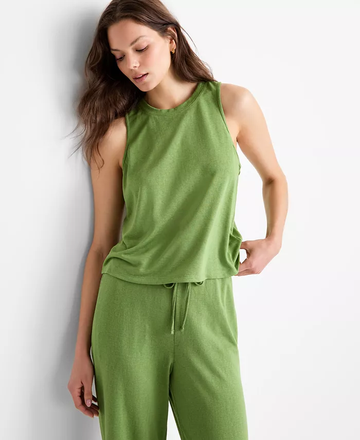 Женская свободная майка для сна Muscle Tank Top State of Day, зеленый
Женская свободная майка для сна Muscle Tank Top State of Day, зеленый