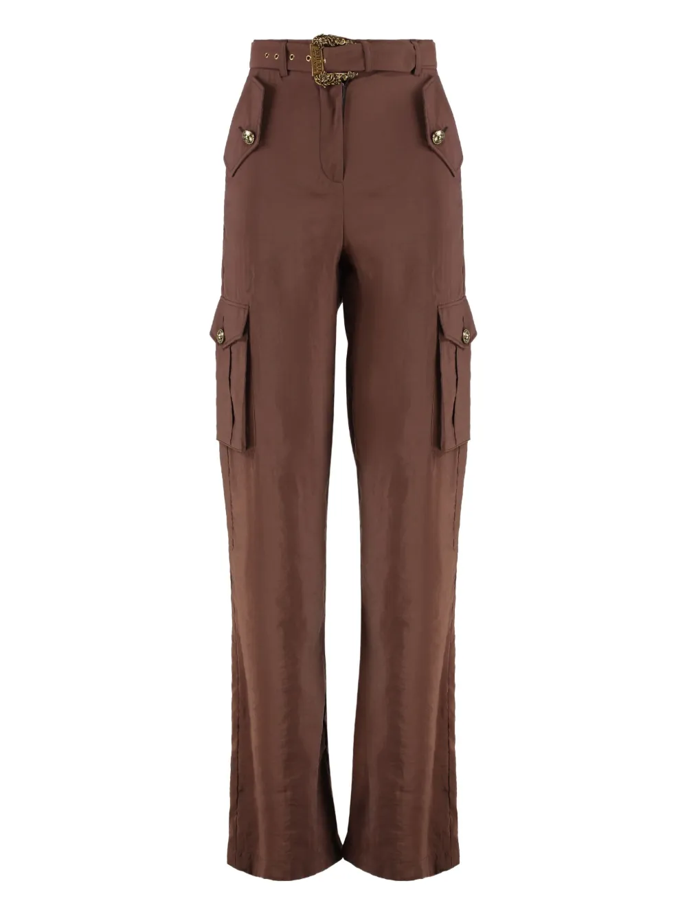 Брюки карго с поясом Versace Jeans Couture, коричневый
Брюки карго с поясом Versace Jeans Couture, коричневый