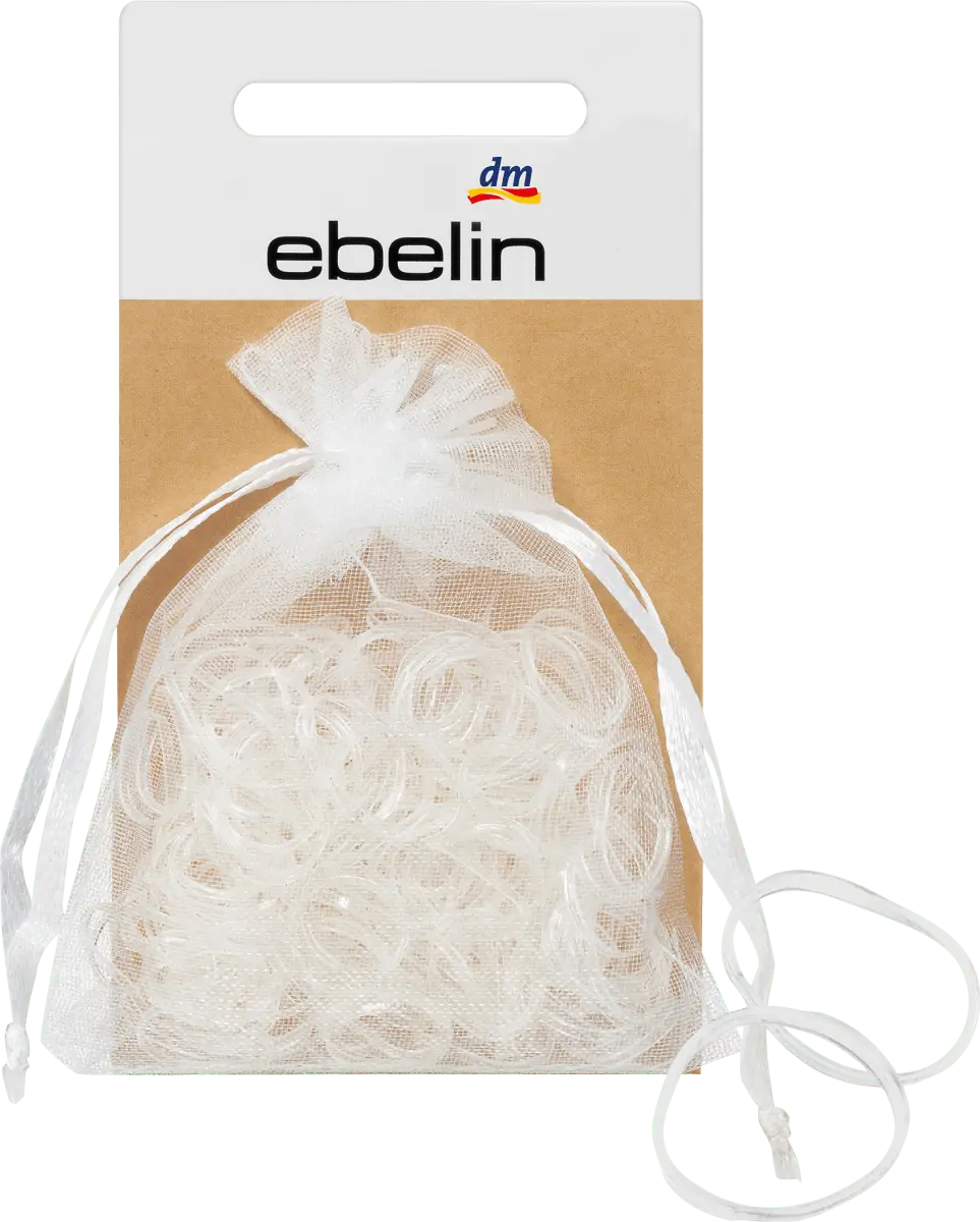 Мини-резинки для волос в прозрачных мешочках из органзы 250 шт. ebelin
Мини-резинки для волос в прозрачных мешочках из органзы 250 шт. ebelin