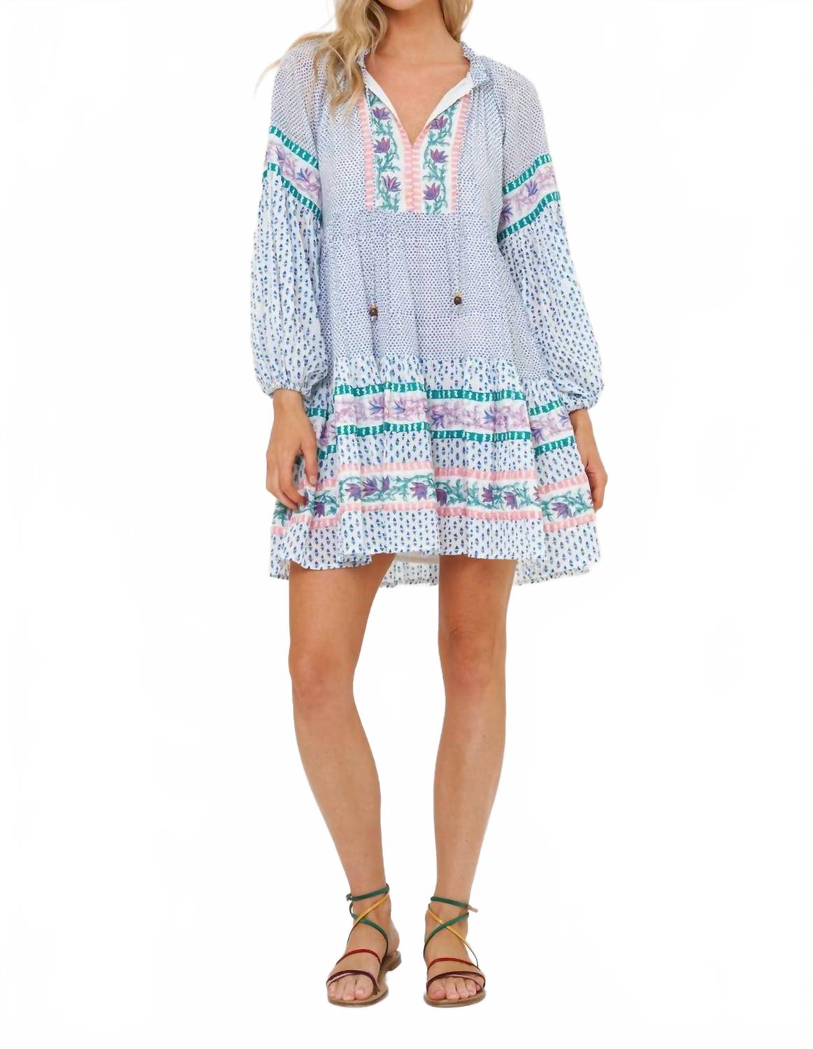 Джинсовое платье с короткими рукавами-фонариками в цвете Jungi Blue Oliphant
Джинсовое платье с короткими рукавами-фонариками в цвете Jungi Blue Oliphant