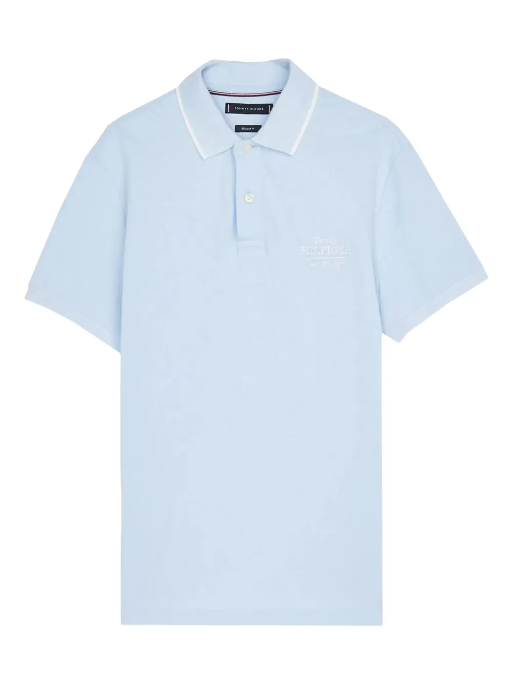 Рубашка-поло с вышитым логотипом Tommy Hilfiger, синий
Рубашка-поло с вышитым логотипом Tommy Hilfiger, синий