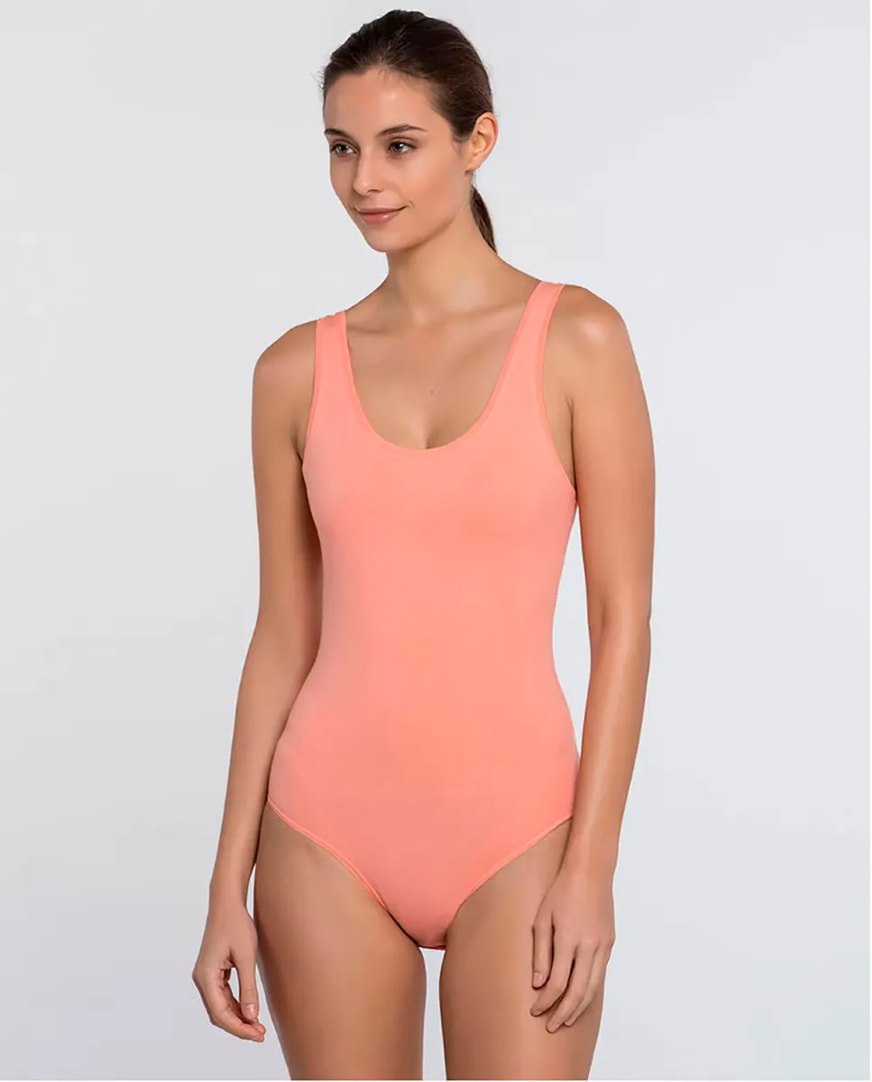 Боди из хлопковой футболки с широкими бретелями Punto Blanco, цвет Salmón
Боди из хлопковой футболки с широкими бретелями Punto Blanco, цвет Salmón