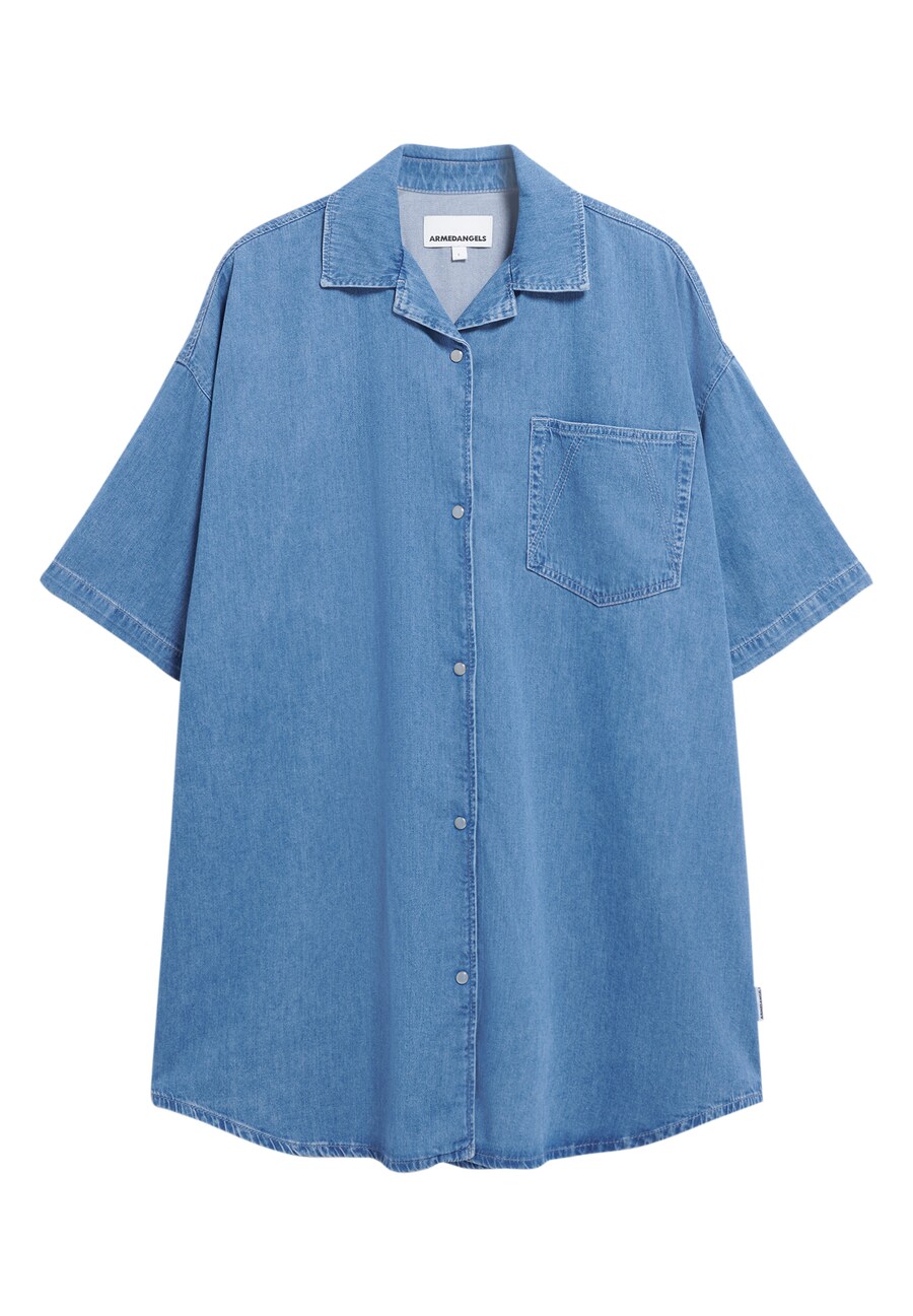 Платье-рубашка ARMEDANGELS TAMIKAA, синий деним
Платье-рубашка ARMEDANGELS TAMIKAA, синий деним