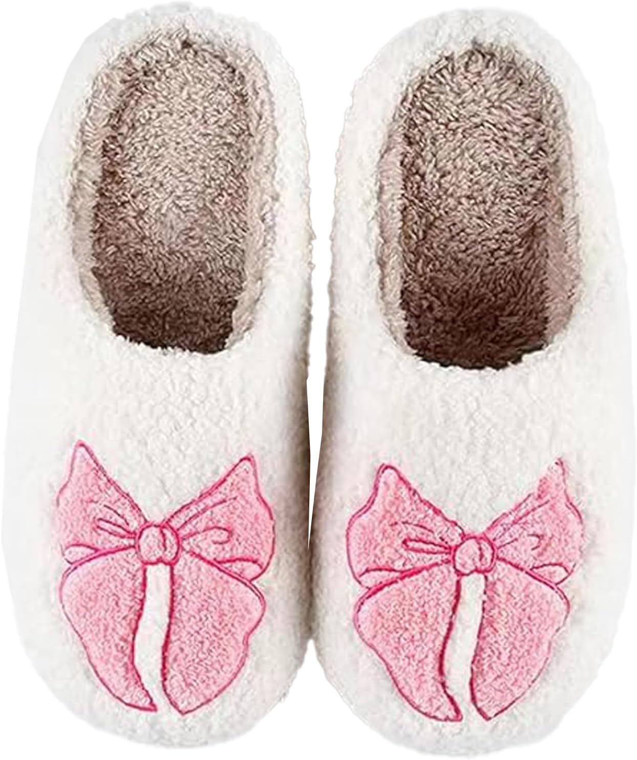 Женские и мужские домашние тапочки с элегантным бантиком, удобные плюшевые теплые тапочки, легкие, с нескользящей подошвой, для дома и улицы Oukisam, розовый
Женские и мужские домашние тапочки с элегантным бантиком, удобные плюшевые теплые тапочки, легкие, с нескользящей подошвой, для дома и улицы Oukisam, розовый
