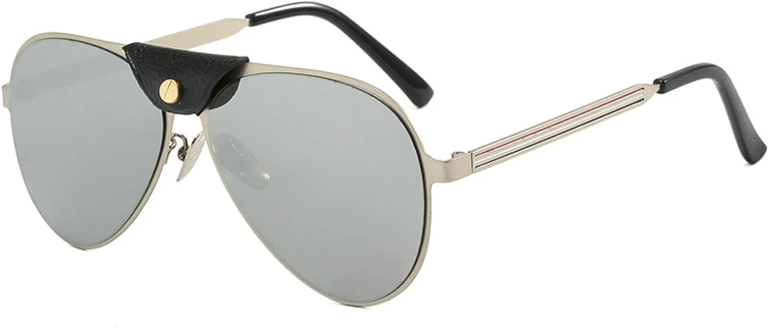 Модные солнцезащитные очки-пилот большого размера для женщин, в стиле ретро, винтаж, 70-х годов, классические женские солнцезащитные очки для вождения mincl, C6
Модные солнцезащитные очки-пилот большого размера для женщин, в стиле ретро, винтаж, 70-х годов, классические женские солнцезащитные очки для вождения mincl, C6