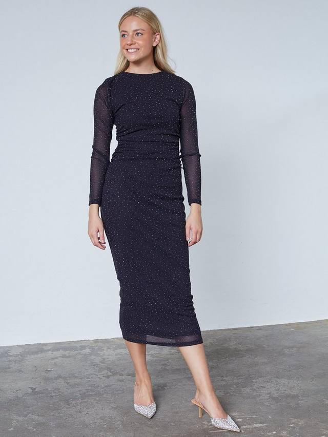 Платье миди Esme Spot Sisters Point, Black/Silver
Платье миди Esme Spot Sisters Point, Black/Silver