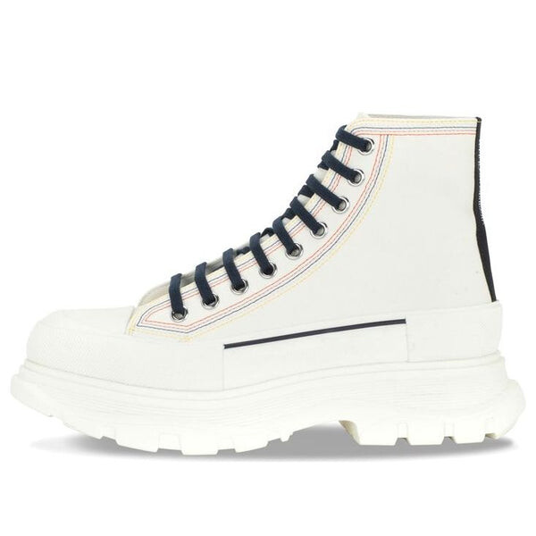 Кроссовки tread slick high sneakers 'off-white' Alexander Mcqueen, белый 
Кроссовки tread slick high sneakers 'off-white' Alexander Mcqueen, белый