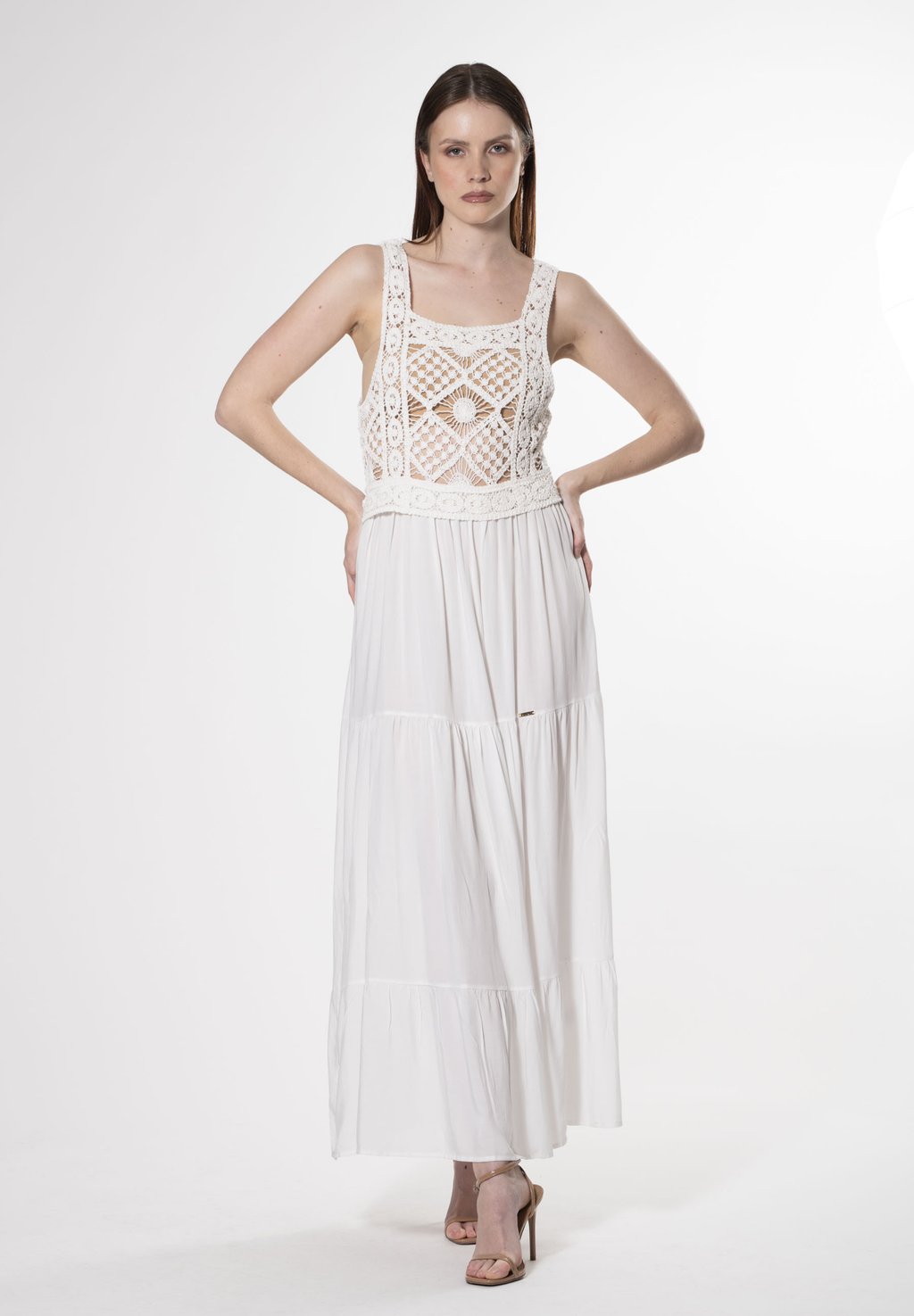 Платье макси INFLUENCER, белый
Платье макси INFLUENCER, белый