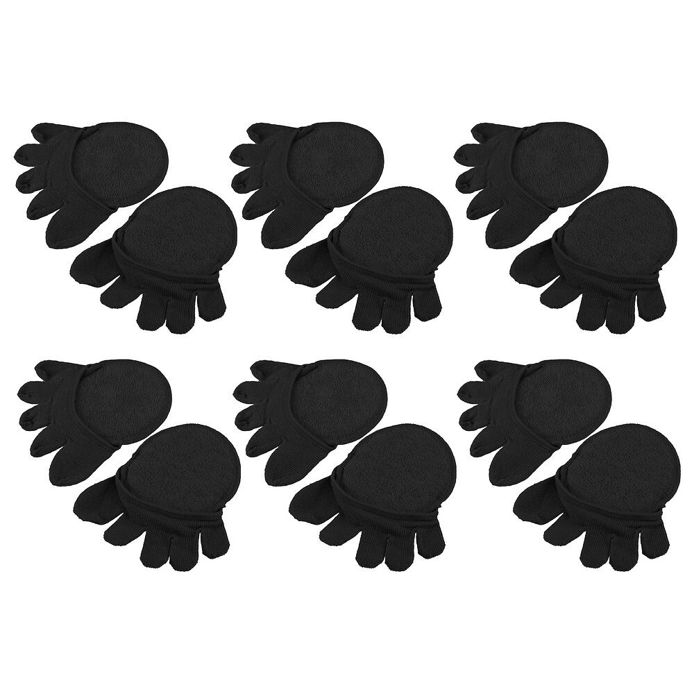 6 пар носков, дышащие компрессионные носки, нескользящий хлопок, разделенные на мыски Unique Bargains, черный
6 пар носков, дышащие компрессионные носки, нескользящий хлопок, разделенные на мыски Unique Bargains, черный