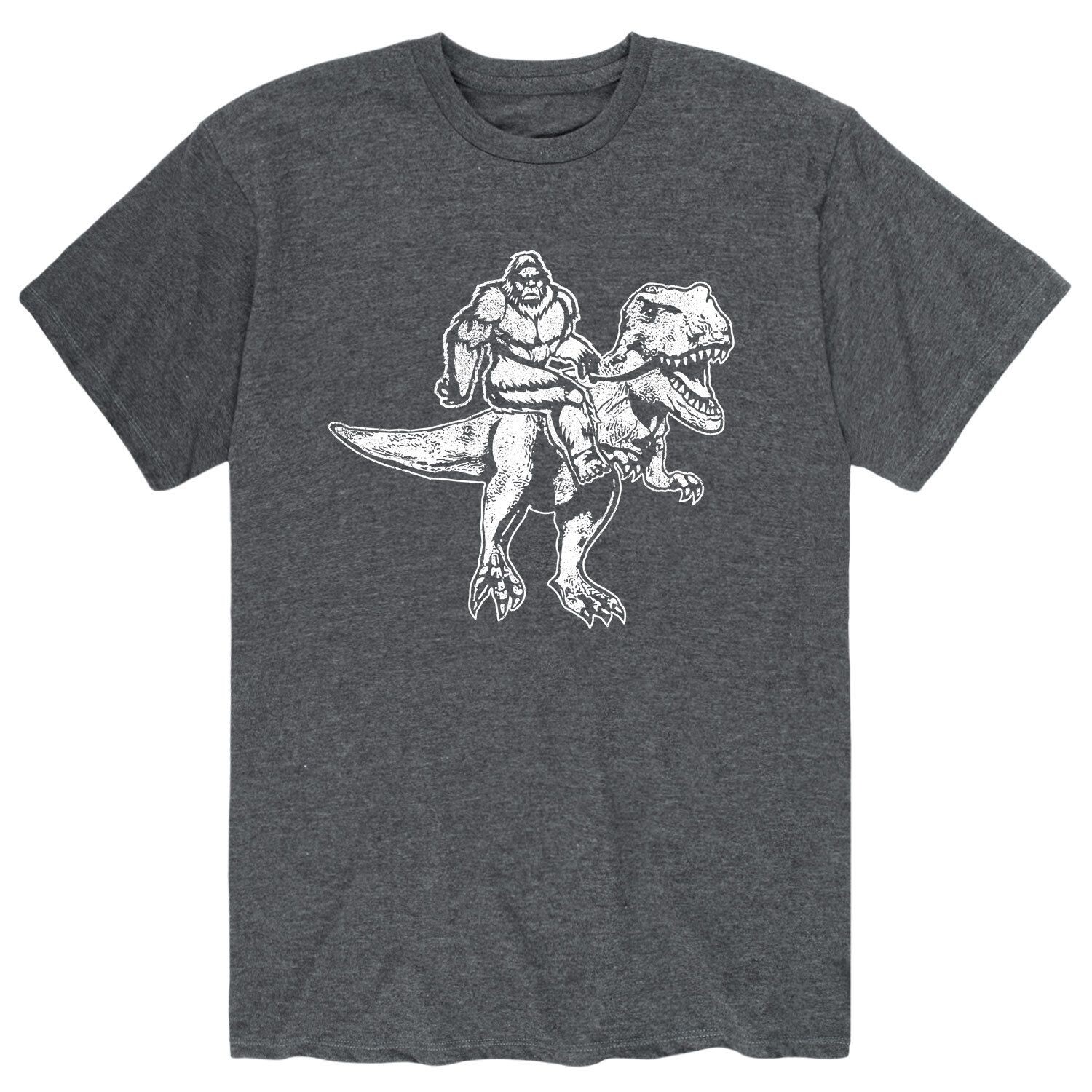 Мужская футболка Bigfoot Riding T-Rex Licensed Character
Мужская футболка Bigfoot Riding T-Rex Licensed Character